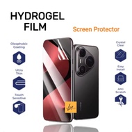 HP LAYAR Hydrogel CLEAR GLOSSY HUAWEI PURA 80 PRO / 80 ULTRA / 70 PRO PRO+ ULTRA Jelly Transparent F