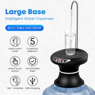 Automatic Water Dispenser Household Smart Tray Bottled Water Pump Electric Drinking Water USB Charging Automatic Water Absorber