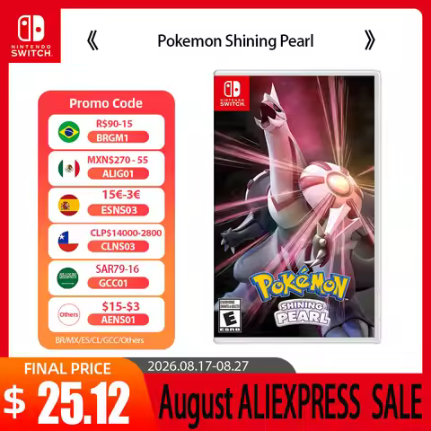 Pokemon Shining Pearl - Nintendo Switch Game Deals 100% Official Original Physical Game Card Adventu