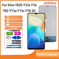 smhdmy Ori Display For Vivo Y02S Y33s Y16 Y02 Y15a Y15s Y76 5G Y12s Y01 LCD Touch Screen Replacement