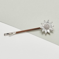 Soiré E BY N.Y.-Dihua Rui Can Flower Light Transparent Diamond-Hair Clip
