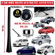 Car Radio Antenna FM AM Signal Aerial Roof Ariel Twist Antena Myvi Axia Alza Viva Saga Waja Persona