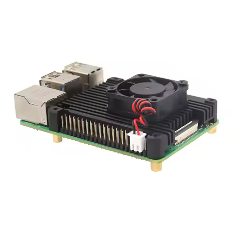 Raspberry Pi 4B 11mm Embedded Heatsink/Radiator P165-B for Raspberry Pi 4 Model B & Pi 4 Expansion B