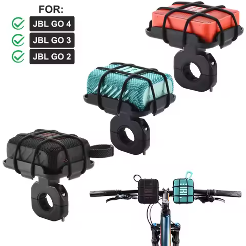 Universal Bicycle Speaker Mount for JBL GO 4/GO 3/GO 2 Bluetooth Speaker Fixed Holder Portable Road 