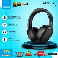 ♞,♘Edifier Wh950nb Anc Hi-Res Wireless Bluetooth Headphones With Enc Mic Built In Battery