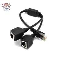 RJ45 Ethernet Splitter Cable 1 to 4 Port Network Extender Adapter, LAN Cable Splitter RJ45 Connector