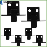 caislongs  6 Pcs Hooks Tile Wall Mount Brackets Mirror Holders for Walls Headboard Mounting Hanging Code up Stainless Steel