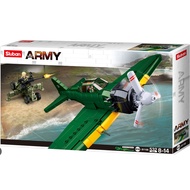 Sluban A6M Zero Plane Bricks 532 pieces