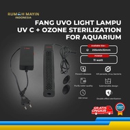 FANG UVO Light UVC Lamp + Ozone Sterilization for Aquarium Tank Filter