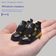 matching keychain keychain cute 1/6 Mini Sneakers Model aj2-13 Generation Car Ornaments Desktop Uniq