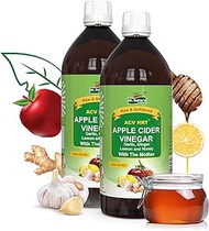 Dr. Patkar's Apple Cider Vinegar Garlic, Ginger, Lemon and Honey (Pack of 2) (500ml)