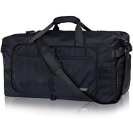 Fmeida 65L Duffle Bag with Shoes Compartment, Foldable Travel Duffel Bags for Men Women, Large Packa