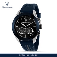 【2 Years Warranty】Maserati Traguardo 45mm Mens Quartz นาฬิกาข้อมือแฟชั่น R8871612046
