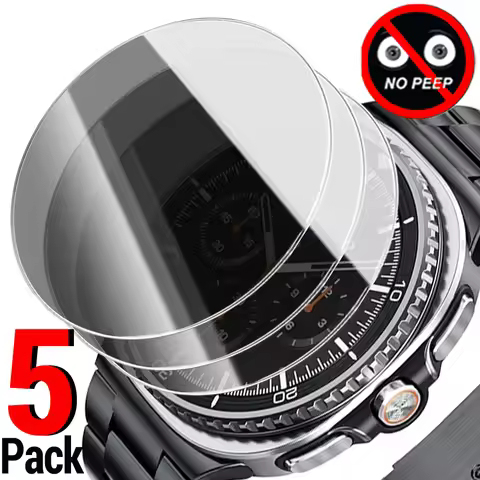 1/3/5pcs for Samsung Galaxy Watch 8 40 44mm Classic 46mm Ultra 2025 Tempered Glass Anti-spy Protecti