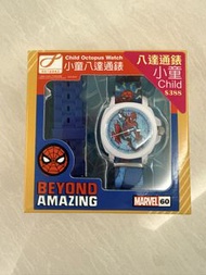 小童八達通錶 兒童八達通錶 Sketto child octopus watch 迪士尼 蜘蛛俠 Disney  Spider-Man 公仔 child octopus watch 八達通 八達通錶
