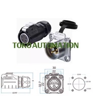 Fa99 LP20 Outdoor Waterproof Connector 5Pin 5Pin Plug Socket Connector ST61
