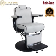 Kingston OMEGA Grey High Grade Hydraulic Barber Chair