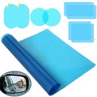 Car Rearview Mirror Waterproof Film/ DIY Size Home Bathroom Window Anti Fog Rainproof Sticker/ Clear Self Adhesive Decal