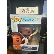 (R&G2H) Funko POP Moana - Maui (214) with Boss Protector