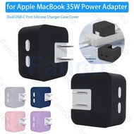 Silicone 35W Charger Case for MacBook Air 13.6 15 inch A2681/A2941/A3113/A3114/A3240 Power Adapter