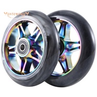 2Pcs Electric Scooter Wheel Scooter Replacement Wheels With Bearing Stunt Scooter Pu Wheels Scooter 