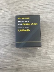 Nitecore NC-BP005 for Canon LP-E6N Battery Pack 適用於佳能LP-E6N 相機電池組