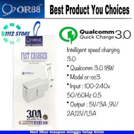 Fast charger 18w or88 type c - charger type C 100%Original