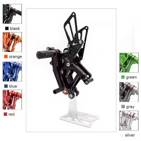 Adjustable CNC Rearset Footpeg Footrest Rear Set Foot Pedal For Honda CBR150R CBR125R CBR 150 125 R 