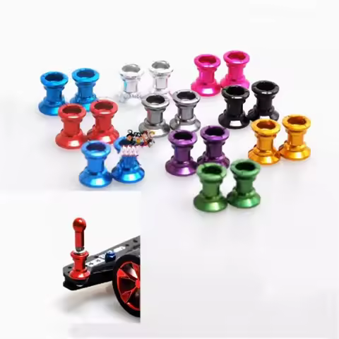 Homemade Tamiya 4WD accessories Tamiya the same 15403/94966 double section guide wheel 8-9MM pair pr