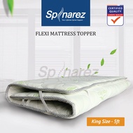 SpinaRez Flexitop 2 inch Aloe Vera Flexi Mattress Topper (King)(Queen)(Super Single)(Single)