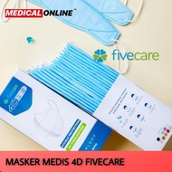 LIMITED EDITION MASKER FIVECARE 4D 4PLY FILTER MASKER MEDIS EVOPLUSMED