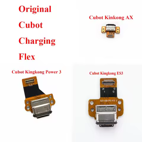 Charging Flex Port Original For Cubot kingkong AX Kingkong ES 3 Kingkong Power 3 Replacemnt