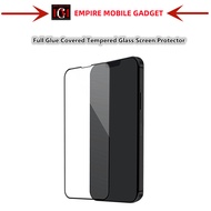 IP 14 / IP 14 PLUS / IP 14 PRO / IP 14 PRO MAX Full Glue Covered Tempered Glass Screen Protector