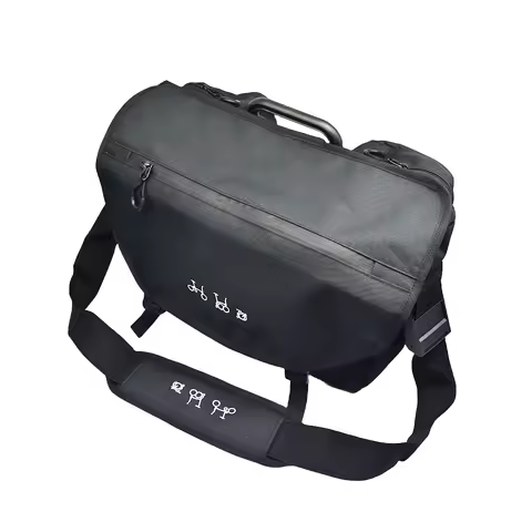 Aceoffix Bike Bag fit for Brompton bike bag Vegetable Basket Waterproof Fabric S bag