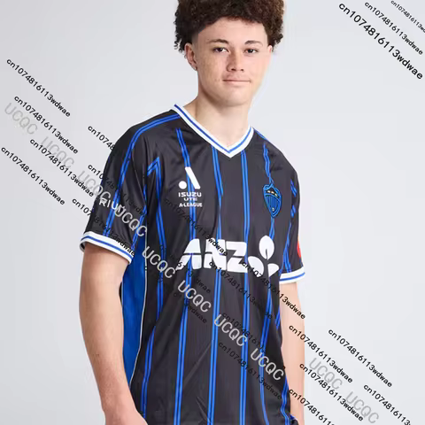 Australia 2025/2026 New Super Football Jersey Auckland 3D Printed Quick-dry Soccer Jerseys T-Shirts 