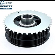 Pulley Crankshaft Enjin Kereta untuk Ford C-Max DM2 Focus Volvo S40 4M5G6316FC 4M5G6316GB 4M5G6316H7