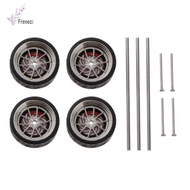 [Freneci] Vehicle Wheels 1:64 Scale for Car Models Car Accessories Toys for Adults A3 A4 A5 A6 A7 A8