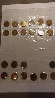 香港女皇頭壹毫硬幣22枚