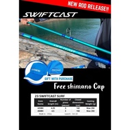 SHIMANO 2023' SWIFTCAST SURF FISHING ROD (FREE CAP)