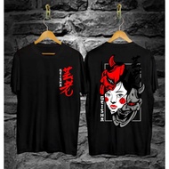Latest GEISHA T-Shirt / New GEISHA T-Shirt / New SAMURAI T-Shirt / Japanese Shirt | KAOS GEISHA TERB