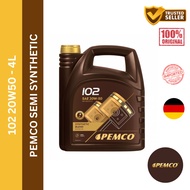 PEMCO 102 20W50 - 4L SEMI SYNTHETIC