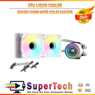 Inplay Seaview 240/360 AIO Liquid Cooler ARGB 4Pin Heatsink AIO Liquid Cooling CPU Cooler