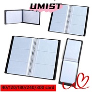 UMISTYDREAMC9 Cards Album Paper Craft Container Credit Card Leather