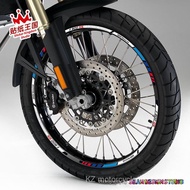 Ready Stock BMW BMW R1200GS F800GS F700GS F750 Reflective Rim Modified Motorcycle Wheel Sticker