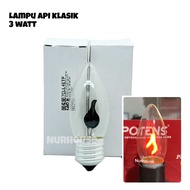 Lampu Api Bohlam Lampu Hias Nyala Api Lampu Led Hias Api Fiting Standar E27