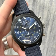 [IWC Pilot] IWC IWC Pilot Series Ceramic "Blue Angel" Men's Watch Size 44.5 * 15.5mm Equipped with 8