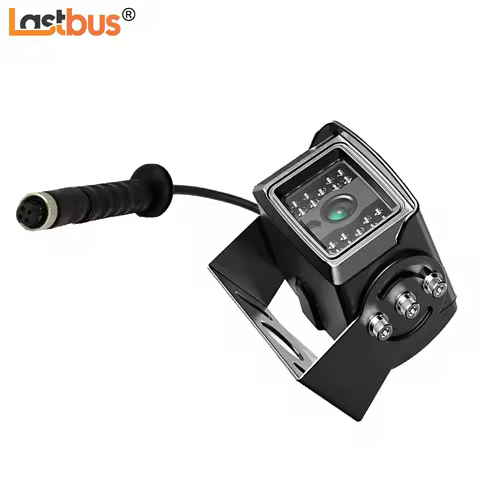 Lastbus 4PIN Heavy Duty Metal Case CCD Sensor Rear View Camera Backup Reversing IR LED Waterproof 12