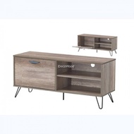 4 Feet TV Cabinet Wood / Hall Cabinet / Lounge Cabinet / Display Cabinet