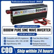 24V อินเวอร์เตอร์ 12V TO 220V  แปลงไฟ12v เป็น 220v 8000W 5000W Pure Sine Wave 12V เป็น 220V สำหรับบ้