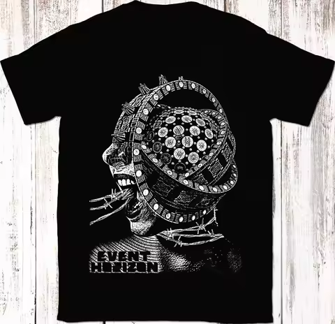 Event Horizon 1997 T-Shirt Science Fiction Horror Film Movie Tee Short Sleeve Clothing Short Sleeve 